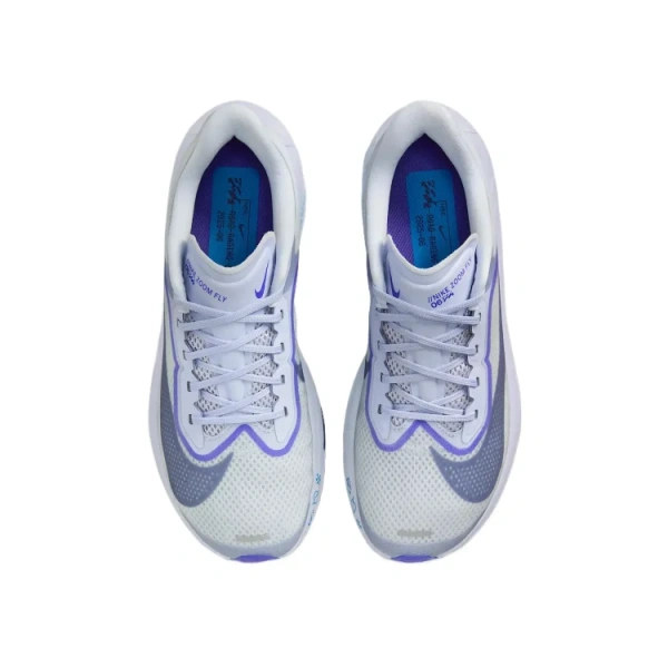 Nike Zoom Fly 6 Амортизация Низкие Кроссовки для Бега Женские Фиолетовые Белые