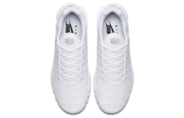 Nike Air Max Plus Спортивный Текстиль Синтетическая Кожа Противоскользящее и Устойчивое к Износу Покрытие Низкий Верх