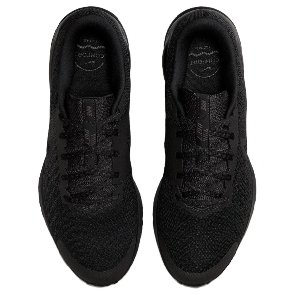 Nike RUN DEFY Комфортный Дышащий Низкий Топ Повседневные Беговые Кроссовки Мужские Черные