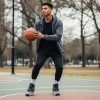 Nike Lebron 17 MID Топ Баскетбольные кроссовки Мужские Темно-серые