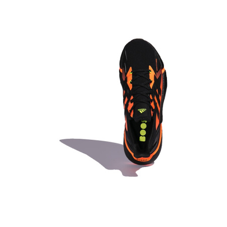 Adidas X9000l4 Ткань Противоскользящая Устойчивая к износу Низкие Кроссовки для бега Унисекс Черный Оранжевый