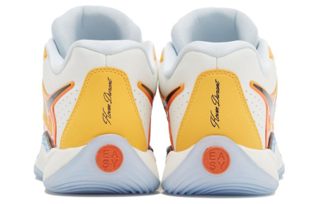 Nike KD 17 Low Топ Баскетбольные кроссовки Мужской Оранжевый Белый Черный Азиатская версия