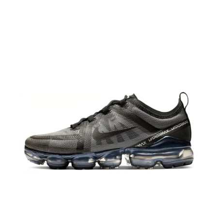 Nike VaporMax 2019 Дышащие Низкие Повседневные Беговые Кроссовки Женские Черные