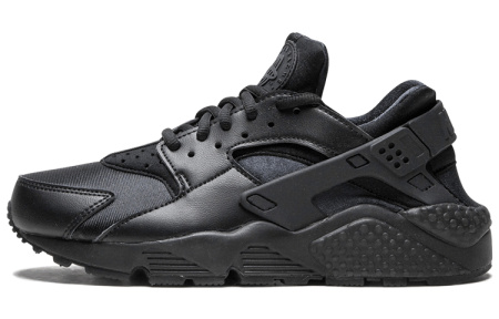 Nike Huarache Triple Черный Женские Низкие Беговые Кроссовки Женские Черный