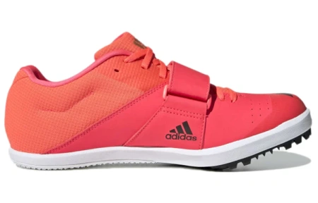 Adidas JUMPSTAR Амортизация Устойчивость к истиранию Низкий верх Тренировочная беговая обувь Мужская Оранжевый Красный