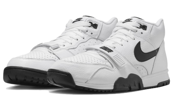 Nike Air Trainer 1 Модный MID Тренировочные Кроссовки Мужские Белый Черный