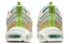 Nike Air Max 97 Ткань Устойчивая к истиранию Низкий Топ Повседневные Беговые Кроссовки Мужские Зеленые