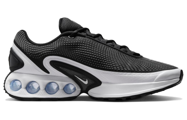 Nike Air Max DN Износостойкий Дышащий Низкий Топ Повседневная Обувь Мужская Черный Белый