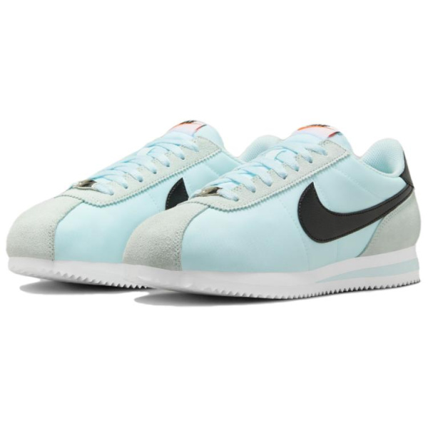 Nike Cortez Low Топ Повседневные Городские Кроссовки для Коммутирования и Бега Женские Синие Черные