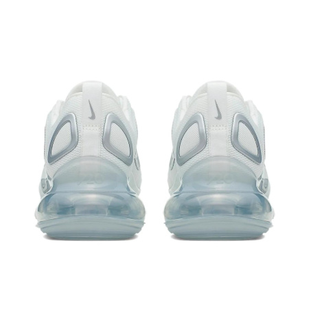 Nike Air Max 720 Ткань Низкие Беговые Кроссовки Женские Серебристо-Белые