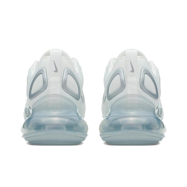 Nike Air Max 720 Ткань Низкие Беговые Кроссовки Женские Серебристо-Белые