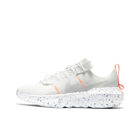 Nike Crater Ткань Амортизация Противоскользящие Устойчивые к истиранию Дышащие Низкие Беговые кроссовки Женские Белые