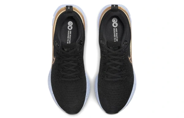 Nike React Infinity Run Flyknit 2 Slip-resistant Abrasion-resistant Breathable Low-top Casual Running Shoes Women's
