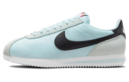 Nike Cortez Low Топ Повседневные Городские Кроссовки для Коммутирования и Бега Женские Синие Черные