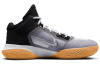 Nike Flytrap 4 MID Топ Баскетбольные Кроссовки для Игры Мужские Черные Белые Серые Азиатская Версия