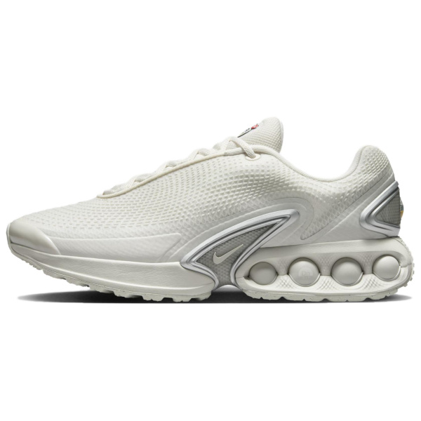 Nike Air Max DN Текстиль Синтетическая кожа Низкий верх Повседневные Городские Кроссовки для бега Мужские Белые