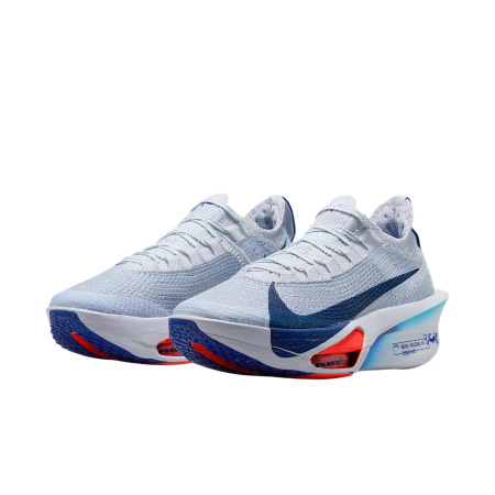 Nike Air Zoom Alphafly Next% 3 Дышащий Верх Низкие Кроссовки для Бега на Дистанцию Женские Синие