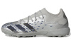 Adidas Predator Freak .3 TF Шипы Твердый грунт Искусственный шипы Баланс Футбольные бутсы Мужские Серебристо-серый