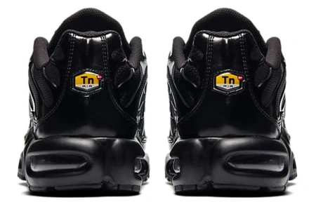 Nike Air Max Plus Vintage Амортизация Низкий Верх Повседневные Городские Беговые Кроссовки Мужские Черные