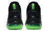 Nike Lebron 18 Low Топ Баскетбольные кроссовки для игры Мужской Черный Зеленый Белый Азиатская версия