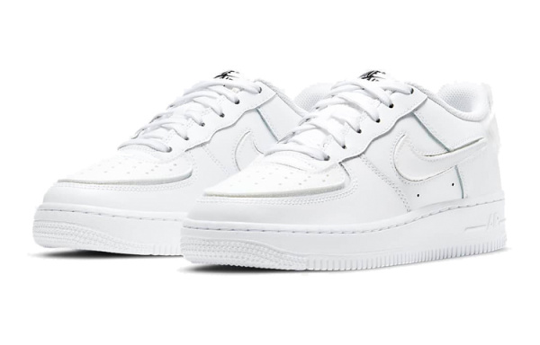 Nike Air Force 1 1 Синтетическая кожа противоскользящий амортизация устойчивость к истиранию низкий верх
