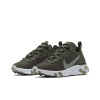 Nike React Element 55 ПУ (полиуретан) Низкие беговые кроссовки Женские Армейский зеленый