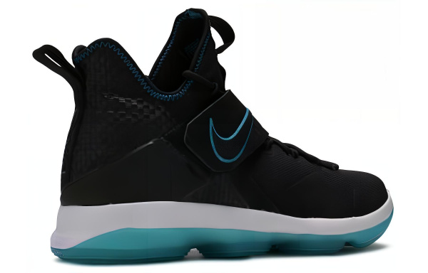 Nike Lebron 14 Красная ковровая баскетбольная обувь для игры Амортизация Противоскользящий MID Верх