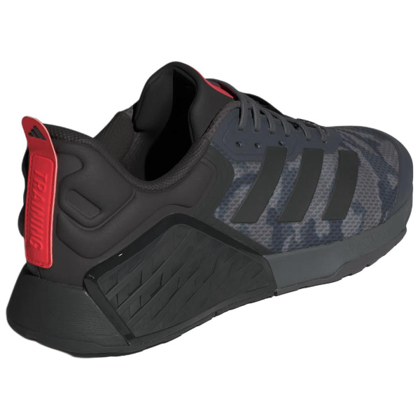 Adidas Dropset противоскользящие устойчивые к истиранию низкие кроссовки для тренировок унисекс черные серые красные