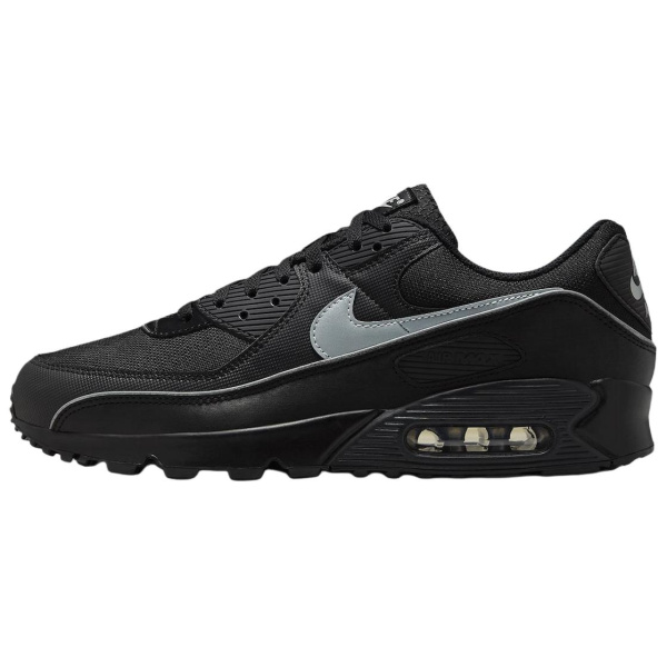 Nike Air Max 90 Дышащие Беговые Кроссовки Унисекс Черные