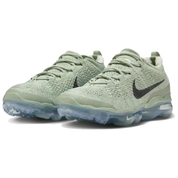 Nike VaporMax 2023 Устойчивый к истиранию Низкий Топ Повседневная обувь Мужская Зеленая Серый