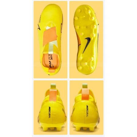 Nike Zoom Vapor 15 Killer 15 ACADEMY HG Противоскользящие Амортизирующие Устойчивые к истиранию Низкие Футбольные бутсы