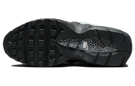 Nike Air Max 95 'Светоотражающий Safari' Сетка Низкие Повседневные Кроссовки Женские Серый Черный