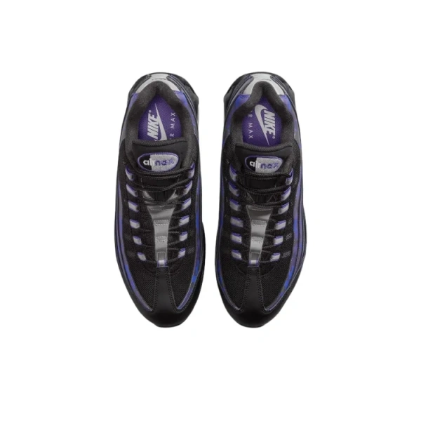 Nike Air Max 95 Повседневные беговые кроссовки Унисекс Черные