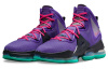 Nike Lebron 19 EP 'Фиолетовый Бирюзовый' Высокие Баскетбольные Кроссовки Мужские Фиолетовые Азиатская Версия
