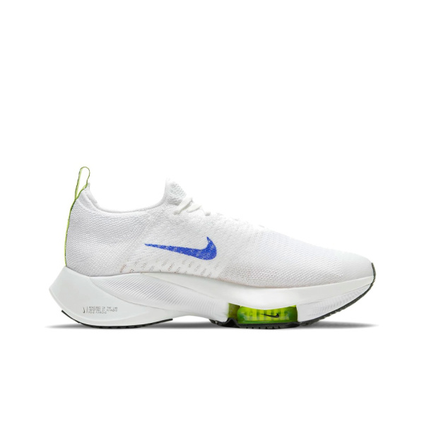 Nike Air Zoom Tempo Next% MID Топ Воздушная Подушка ТРЕНИРОВОЧНАЯ БЕЖА ЛАЙТНИНГ Обувь Мужская Белый Синий Зеленый