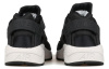 Nike Air Huarache Run Кожа Нескользящие Легкие Низкие Беговые Кроссовки Женские Черные