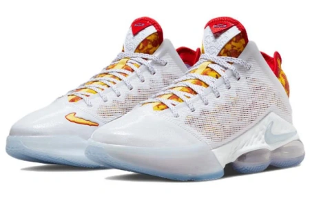 Nike Lebron 19 Lebron 19 Low EP Фрукты Овсянка Удобный Круглый Палец Текстиль Синтетическая кожа TPU