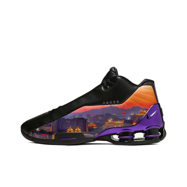 Nike Shox BB4 Series 'Китай HOOP Dreams' Баскетбол Мечта Pillar Beijing SKYLINE Круглый носок