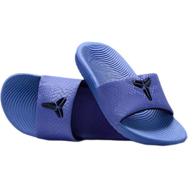 Подростки Nike Kobe Kawa Slide Классические и Универсальные Детские Уличные Тапочки Синие