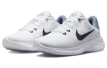 Nike Flex Experience Run 11 Low Топ Беговые кроссовки Мужские Белые