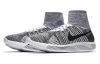 Nike LunarEpic Flyknit Slip-resistant Abrasion-resistant High-top Беговые кроссовки Мужские Серый Белый