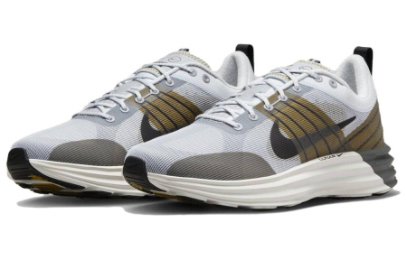nike Lunar Roam Устойчивый к истиранию Дышащий Поддерживающий Низкий Верх Повседневный Городской Коммутирование Беговые кроссовки Мужские Белый Зеленый