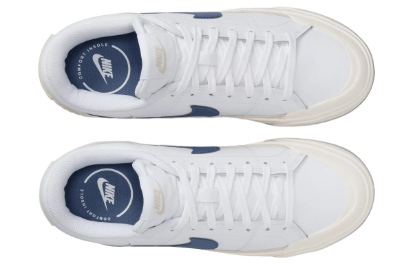 Nike Court Legacy Low Топ Скейтборд Кроссовки Женские Белые