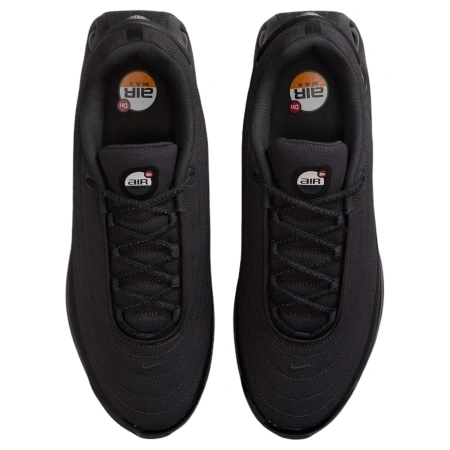 Nike Air Max DN Устойчивые к истиранию Низкие Беговые кроссовки Мужские Черные