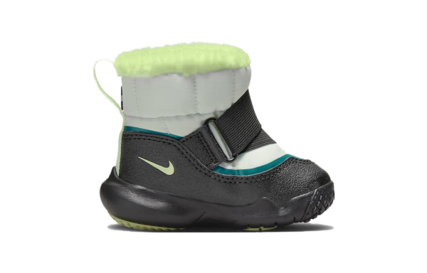 Nike Flex Advance противоскользящие устойчивые к истиранию термические сноубутсы серого и черного цвета