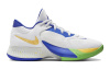 Nike Freak 4 GS Амортизация Дышащий Низкий Верх Детские Баскетбольные Кроссовки Белый Синий
