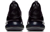 Nike Air Max 270 Canvas Low Top Air Cushion Повседневные Беговые Кроссовки Унисекс Черный Белый