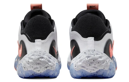 Nike PG 6 EP Павл Джордж Низкие кроссовки для баскетбола React унисекс белая черная азиатская версия
