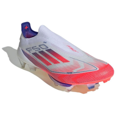 Adidas F50+ Elite FG Твердый Грунт Твердый Грунт Футбольные Бутсы Унисекс Белый Красный