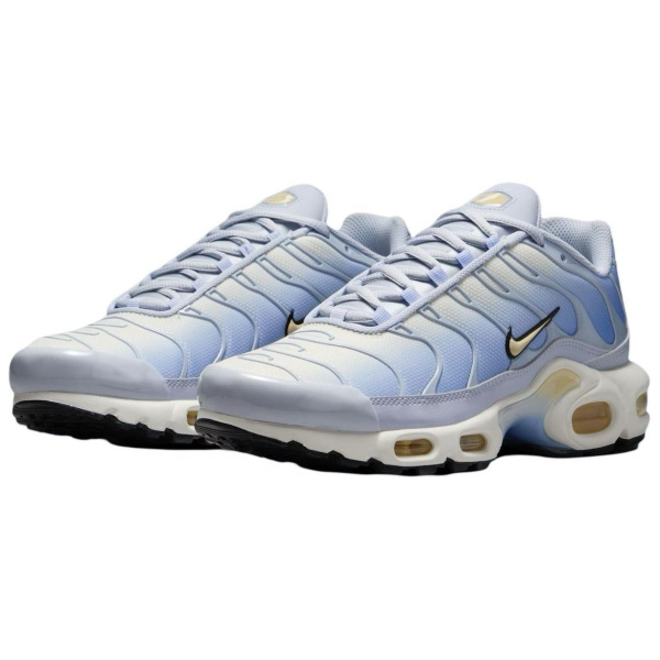 Nike Air Max Plus Устойчивые к истиранию низкие повседневные беговые кроссовки для женщин светло-синие